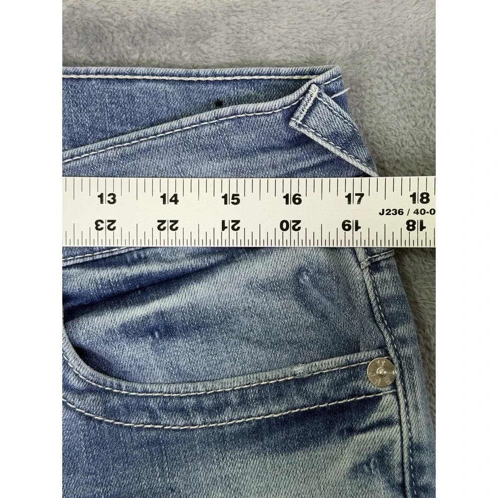 True Religion Jeans Mens 33x34** Blue Ricky Relaxed Straight Flap‎ Pocket Denim